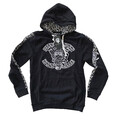 Crooks & Castles Medusa Hoodie Sweatshirt Unisex Schwarz Weiß | Gr XL | 79,95€*