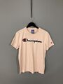 CHAMPION T-Shirt - Größe Small - Pink - Top Zustand - Herren