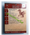 ►GREENSPAWN RAZORFIEND ►35 U ►WAR OF DRAGON QUEEN ►D&D MINIATURES GAMES CARD DDM