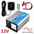 600W Wechselrichter Reiner Sinus Spannungswandler 12V auf 230V Power Inverter