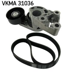 SKF Keilrippenriemensatz VKMA 31036 für SKODA AUDI A2 POLO VW FABIA FOX SEAT 4 1