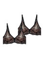 Triumph Damen Bügel-BH 2-Pack Amourette Charm Bustier Bra Unterwäsche Dessous