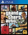 GTA5 Grand Theft Auto V Sony PlayStation 4 Spiel, 2014 USK18 neu und versiegelt!