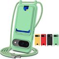 Handy Hülle Für Google Pixel 9 Pro XL 8A Silikon Case Mit Handykette Umhängen