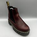 Dr. Martens Audrick Chelsea Boots Charro Brando Leder Burgund Damen Uk 3