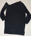 Asos Pullover Sweatshirt Gr.34 Schwarz langarm Asymmetrisch