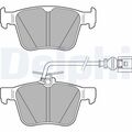 Bremsbelagsatz DELPHI LP3267, Hinten