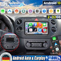 Android 13 DAB+ Autoradio Carplay für 2004-2013 VW Golf Plus 521 5M1 GPS WIFI FM
