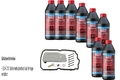 8 L Liqui Moly 8100 DSG Getriebeöl FEBI Getriebefilter für Mercedes-Benz