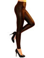 Matt-Glanz Leggings Hose Röre Treggings hoher Bund Lack wie Kunstleder