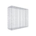 Gabione Steinkorb 100 x 90 x 30 cm (L x H x T) Maschenweite 5 x 5 cm C-Ringe