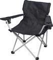 Basic Nature Travelchair Komfort Faltstuhl schwarz B-Ware