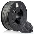 3D Drucker Filament PLA 1,75mm 1kg Spule Rolle Dunkelgrau Metallic Premiumware