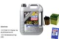 INSPEKTIONSKIT FILTER LIQUI MOLY ÖL 5L 5W-30 für Ford Fiesta VI Focus C-Max