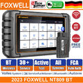 2023 FOXWELL NT809BT Profi KFZ Diagnosegerät Auto OBD2 EOBD Scanner ALLE SYSTEM