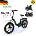 ✅ E-Bike BK6S Elektrofahrrad Klappbar 250W 25km/h 36V 15Ah City EBike Klapprad