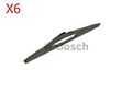 BOSCH x6 Stk Twin Heckscheibenwischer Wischblatt 350mm für TOYOTA OPEL VOLVO 96-