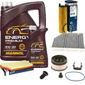 BOSCH Inspektionpaket 6 L MANNOL Energy Premium 5W-30 für Mercedes E-Klasse