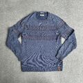 TOMMY HILFIGER Herren Pullover Gr. M Strickpullover Sweater Jumper 8518 Blau