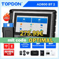 🔥TOPDON AD800 BT 2 Profi KFZ Diagnosegerät Auto OBD2 Scanner ALLE SYSTEM TPMS