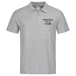 Stedman Polo bestickt mit Name | Wunschtext Poloshirt Shirt Herren Polohemd Hemd