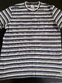 Esprit T-Shirt Gestreift Blau/Grau Gr. L / 52 Baumwolle