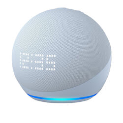 Amazon Echo Dot 5th Gen. (2022) Smart Speaker mit Uhr - Graublau ✅