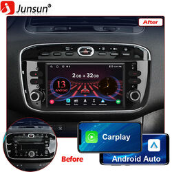 Für Fiat Grande Punto Linea EVO 199 GPS Navi Android13 Autoradio Carplay 32G DAB