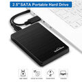 500GB 1TB 2TB Externe Tragbare Festplatte USB 3.0 PC Laptop TV 2,5 Zoll Slim HDD