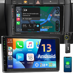 Für Audi A4 8E 8H B6 B7 2000-09 DAB+ 2+32G Android 13 Autoradio GPS USB WIFI KAM