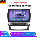 Carplay Android 13 Autoradio GPS Nav 64G Für Mercedes Benz CLS E-Class W211 W219