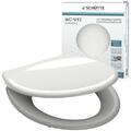 SCHÜTTE 82300 WC-Sitz Toiletten-Sitz universell - Duroplast - weiß - max. 150kg