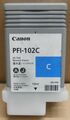 Canon PFI-102C Tinte cyan 0896B001 IPF 600 610 655 700 710 720 750 765   2019 D