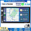 7 Zoll 2+64GB Android 13.0 Autoradio 2DIN GPS NAVI Bluetooth WiFi Apple CarPlay