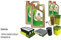 MANN-FILTER Inspektionspaket 12L CASTROL 5W-30 M passend für KIA Sportage SL