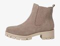 Tamaris Comfort Chelsea Stiefeletten Boots Stiefel beige Gr 38 Neu mit Etikett 