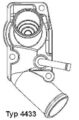 BorgWarner (Wahler) Thermostat, Kühlmittel 4433.92D für OPEL