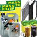 MANN INSPEKTIONSPAKET+LIQUI MOLY 5W30 ÖL passend für HYUNDAI i30 GD 1.4-1.6 CRDi