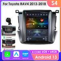 9.7'' GPS Navi Autoradio Android 13 4+32GB CarPlay RDS Für Toyota RAV4 13~18 KAM