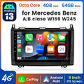 Mercedes B-Klasse W245 DAB+ Radio Navigation Bluetooth USB kabellos Android Auto