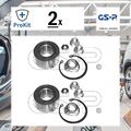 2x ORIGINAL® Gsp Radlagersatz Vorne, Hinten für VW Golf IV Golf IV Variant New