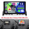 4G+64G Carplay Autoradio Für Mercedes Benz C-Klasse W204 2006-2011 Andriod 13.0