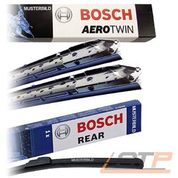 ORIGINAL BOSCH AEROTWIN SCHEIBENWISCHER +HECKWISCHER FÜR VW TOURAN 1T 03-06### NUR FÜR KASTEN  KOMBI PASSEND ###