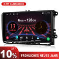 9" DAB+Android 13 GPS WIFI Autoradio IPS Für VW Passat Golf 5/6 Polo Tiguan Eos