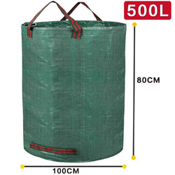 1/4/8x 272/500 LITER GARTENSACK LAUBSACK RASENSACK GARTENABFALLSACK GARTENTASCHE