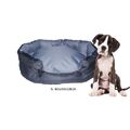 Hundebett TB5008S grau Hundekorb Hundekissen Hundesofa Tierbett Schlafplatz