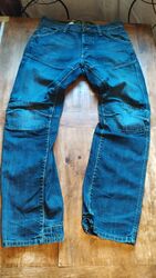 G-Star Heritage Elwood Embro Narrow W33/L34 Jeans Hose Raw D1011