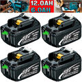 4X Für Makita Original Akku 18V 6,0Ah 9Ah 12,0Ah BL1860B BL1850B BL1840B BL1830B