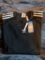 *TOP Sweatshirt Pullover Adidas Original Cutline Crew HN6117 Gr.XXL Schwarz Neu*