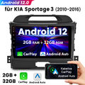 Für KIA Sportage 3 2010-2016 Autoradio 2+32G Android 12 Bluetooth CarPlay WIFI